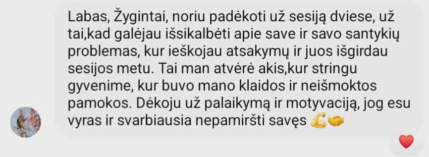 Konsultacijos Klientė