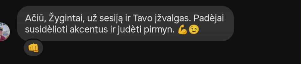 Konsultacijos Klientas