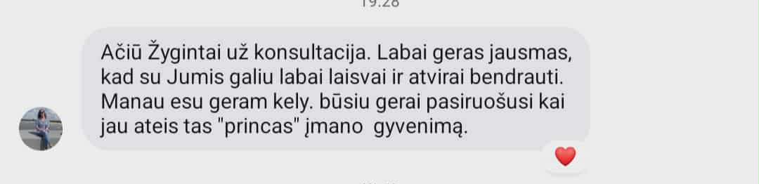 Konsultacijos Klientas